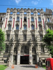 Art Nouveau (Jugendstil) District in Riga, Latvia