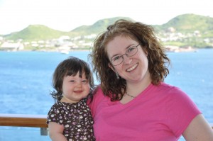 In St. Kitts w/ Mommy (November 2010)