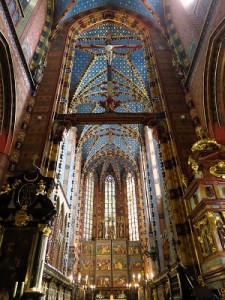 Interior of St. Mary's Basilica