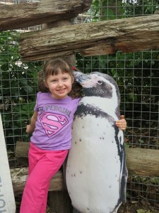 Emerson's sure the pictured penguin must be from the Falklands...