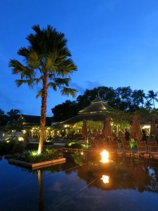 Evening at the Marriott Mai Khao Beach