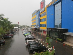 The mall in Batam... 