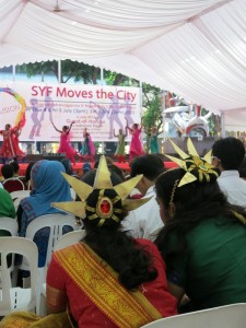 The Singapore Youth Festival's multicultural dance show...