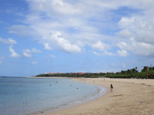 Beach in Nusa Dua. 