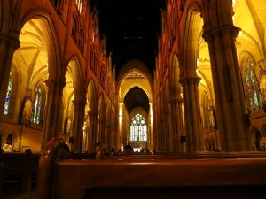 Interior of St. Mary's Cathedral