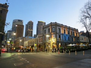 View of The Rocks -- where Sydney began... 